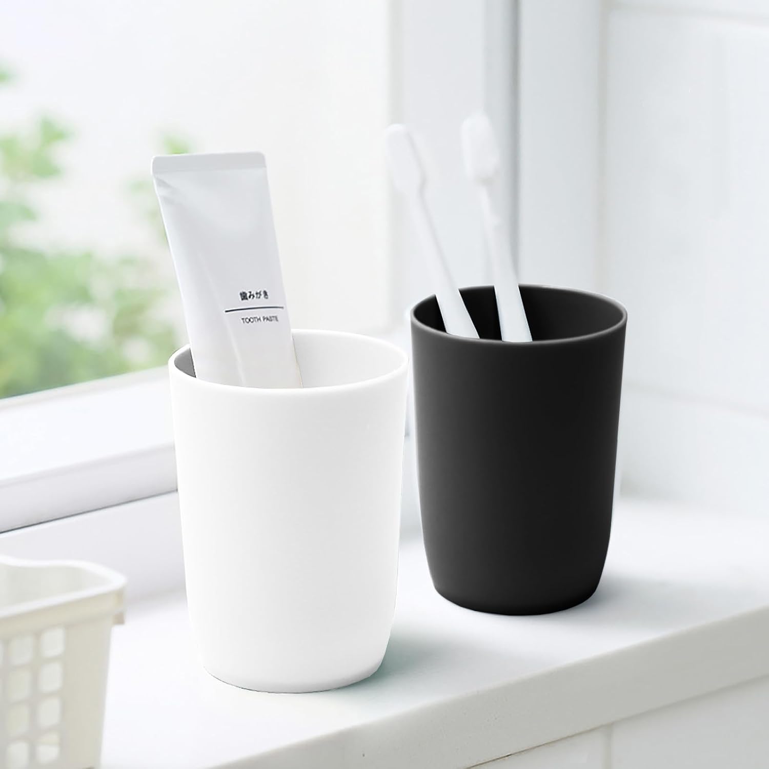 Topsky 4 Piece Bathroom Tumbler Set for Home Use