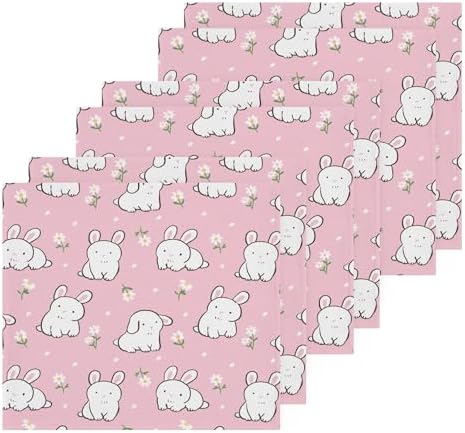 Xigua Cute Rabbit Washcloth Set