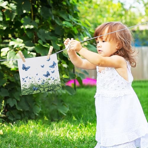 St Parikhs Day Butterfly Washcloth Set