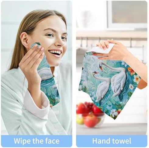 Xigua Swan Washcloth Set - Fast Drying Absorbent