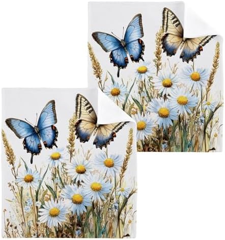 Xigua Wildflowers Fast Drying Washcloth Set