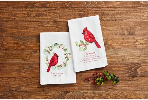 Mud Pie Cardinal Towel