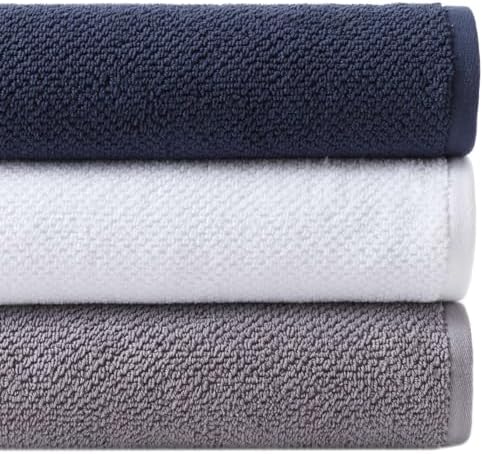 Pine Cone Hill Pin Dot Terry White Washcloth