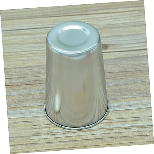 2pc Stainless Steel Tumbler Cups Set Home Party Use Silver Easy to Clean
