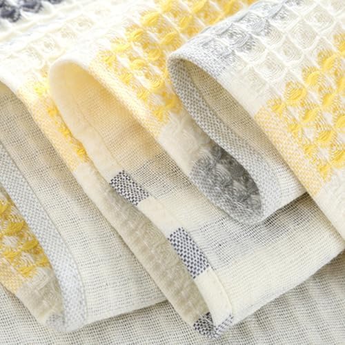 Soft Cotton Towel Gauze Weave Washcloth for Daily Use
