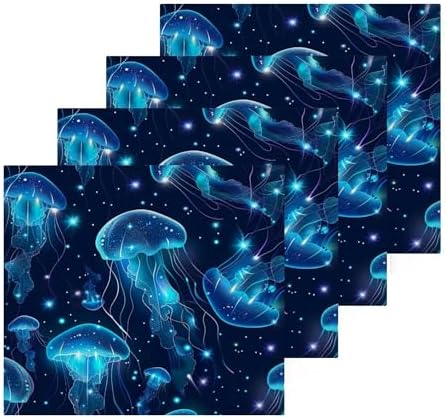 Glowing Glow Washcloths Set