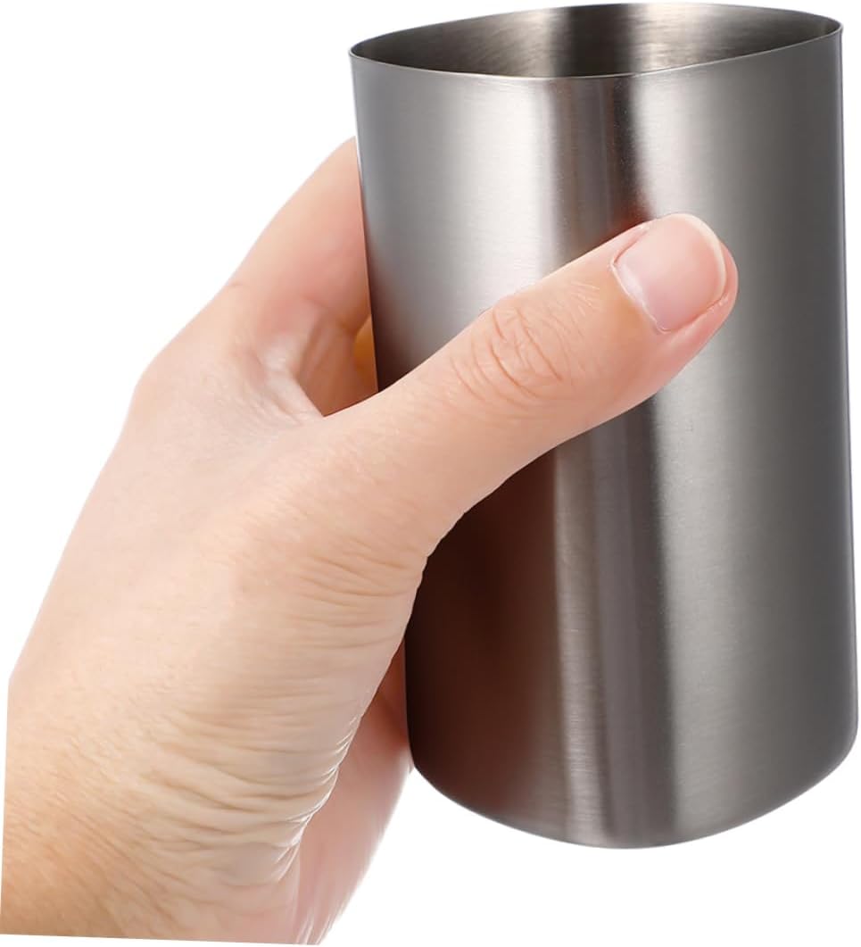 Sturdy Stainless Steel Pint Cups Stackable Metal Cups for Coffee Drinks