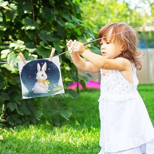 Xigua Cartoon Rabbit Washcloth Set - Fast Drying Portable and Durable