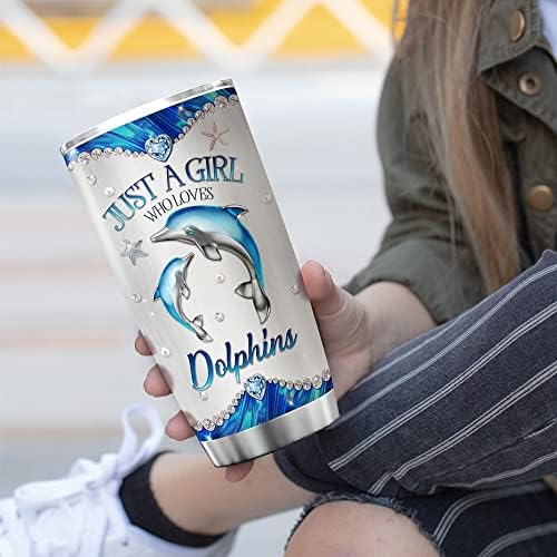 ZOXIX Personalized Dolphin Tumbler 20oz