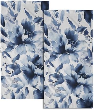 Navy Blue Mine Towels Set