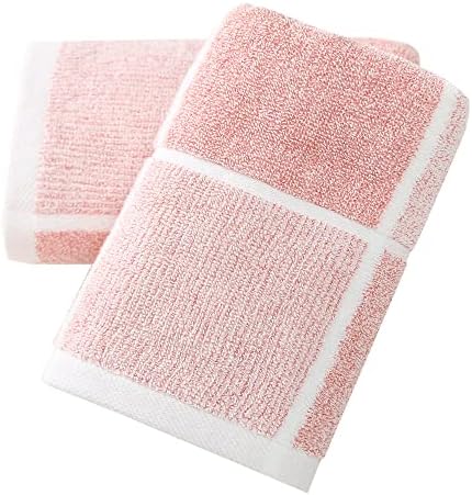 Sense Gnosis Pink Hand Towel Set 13x29 - 2 Pack