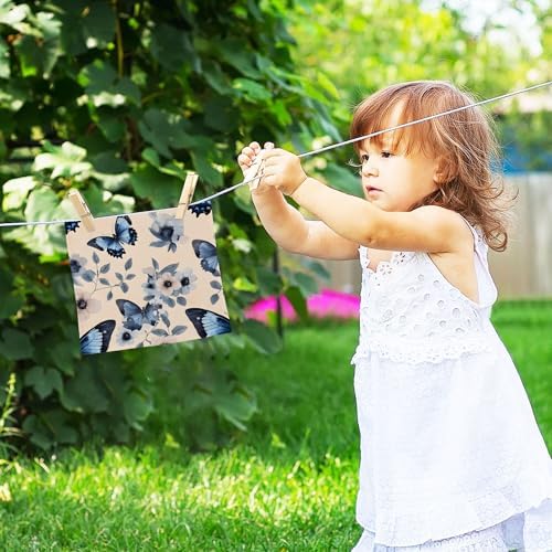 Beautiful Butterfly Washcloth Set