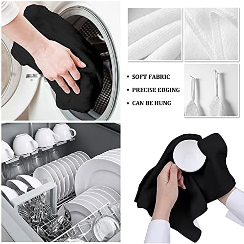 4-Pack Multi-Purpose Kitchen Towels Absorbent Durable and Easy to Dry