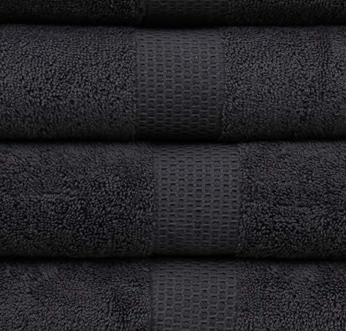 8-Piece Luxurious Combed Cotton Towel Set