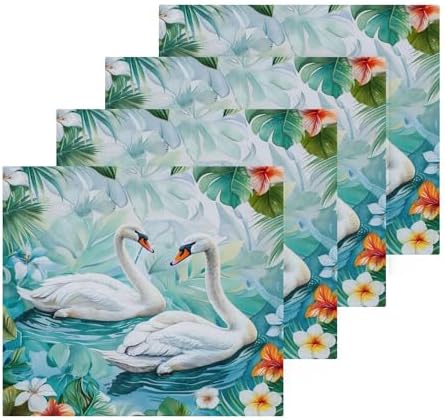 Xigua Swan Washcloth Set - Fast Drying Absorbent