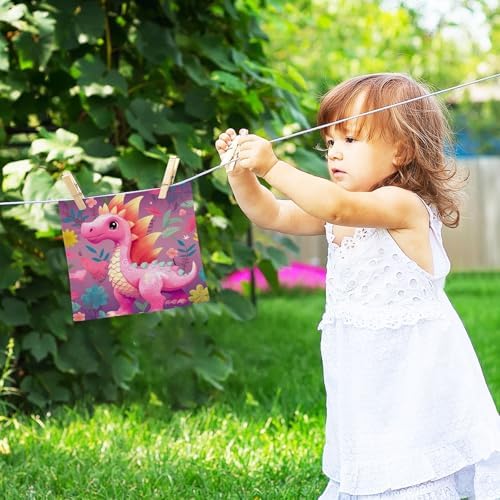 Dinosaur-Shaped Soft Washcloth Set for Babies Reusable 12x12