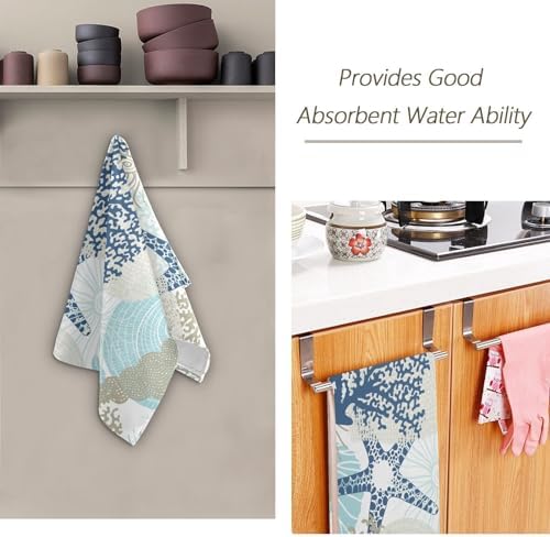 Kenadvi Nautical Hand Towels Set - 2 x 14 x 28