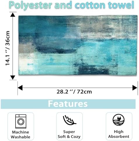 Hand Towels Set - Premium Microfiber - 28x14