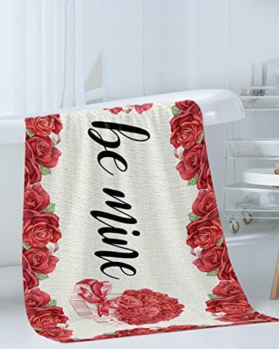 3-Pack Rose Linen Towels Set