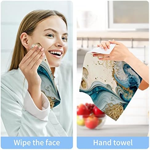 Premium 12-inch Cotton Washcloths - Soft Quick-Dry for Travel