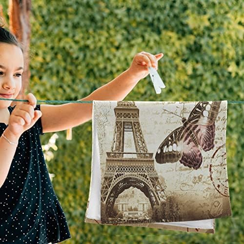 Paris-STYLE Eiffel Tower Hand Towels