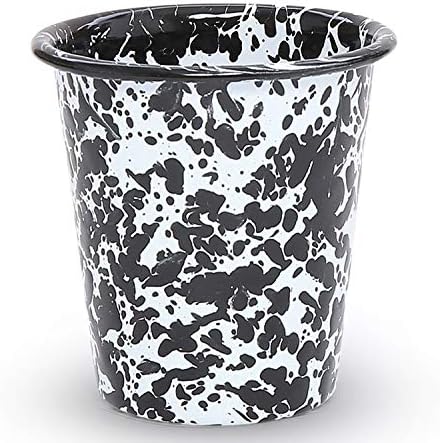 Crow Canyon Home Tumbler 10oz BlackWhite Splatter Single