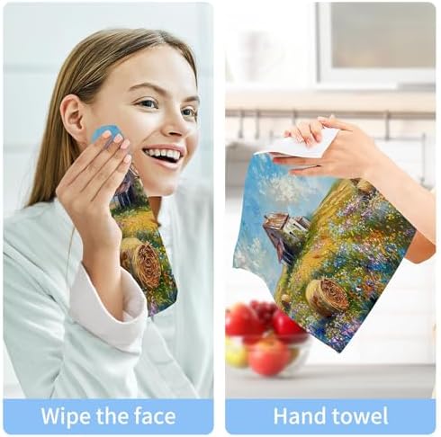 Xigua Blooming Wildflowers Washcloth Set
