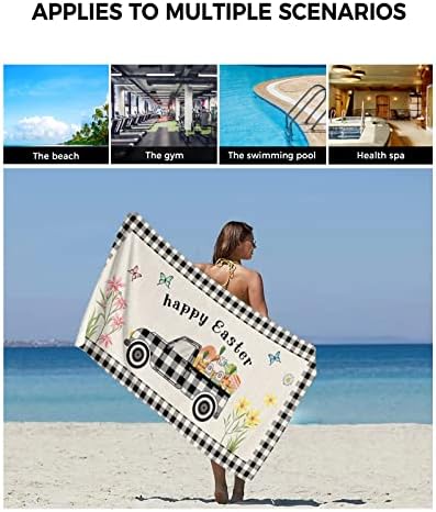 Stylish Easter Luxury Bath Towels Set