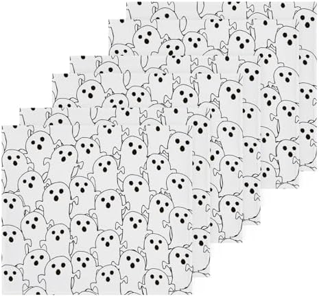 Halloween Ghost Washcloths 2 Pack