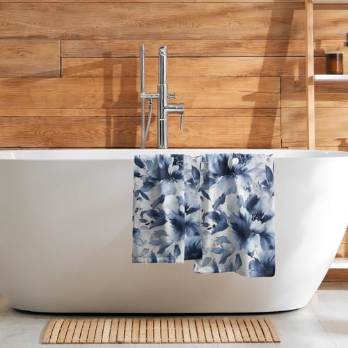 Navy Blue Mine Towels Set