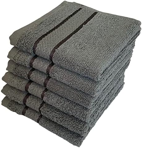 Petal cliff luxury washcloth set of 6