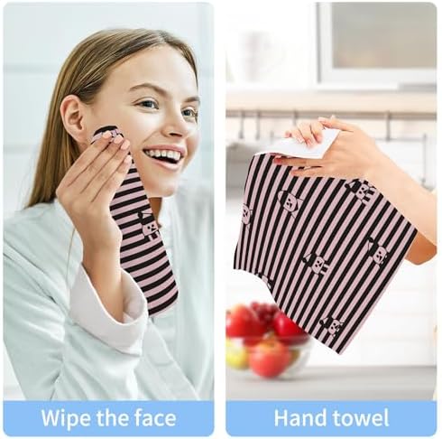 Xigua Christmas Snowman Washcloth Set Fast Drying Safe and Multi-Purpose