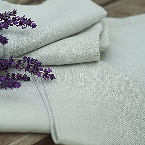 Pure Linen Silver Towels Set High-Quality Bath Hand Towels