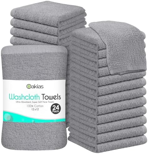 100 Cotton Wash Cloths