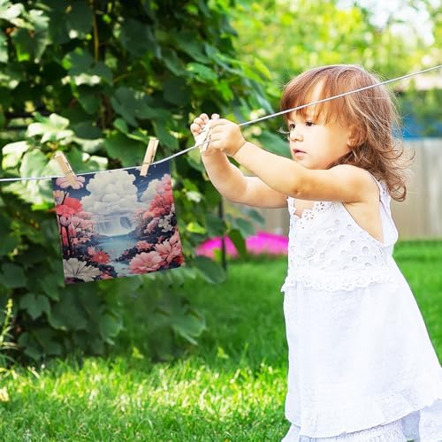 Beautiful Flower Washcloth Set