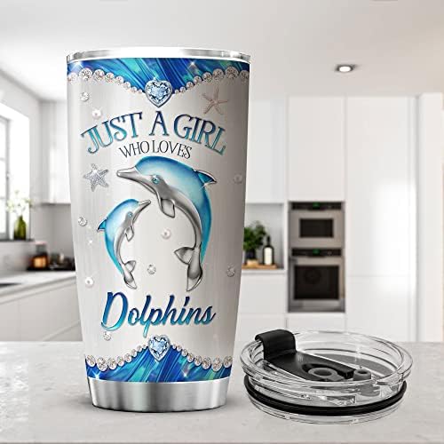 ZOXIX Personalized Dolphin Tumbler 20oz