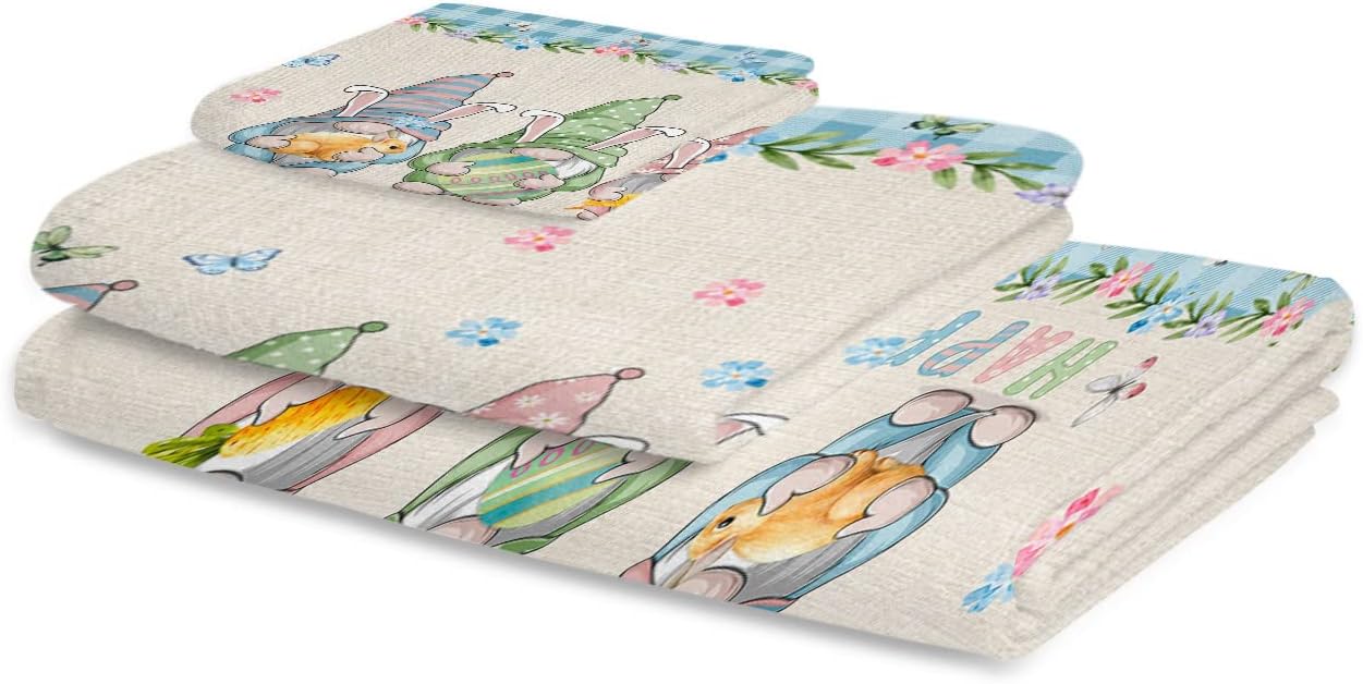 Luxury 3-Piece Bath Towels Set