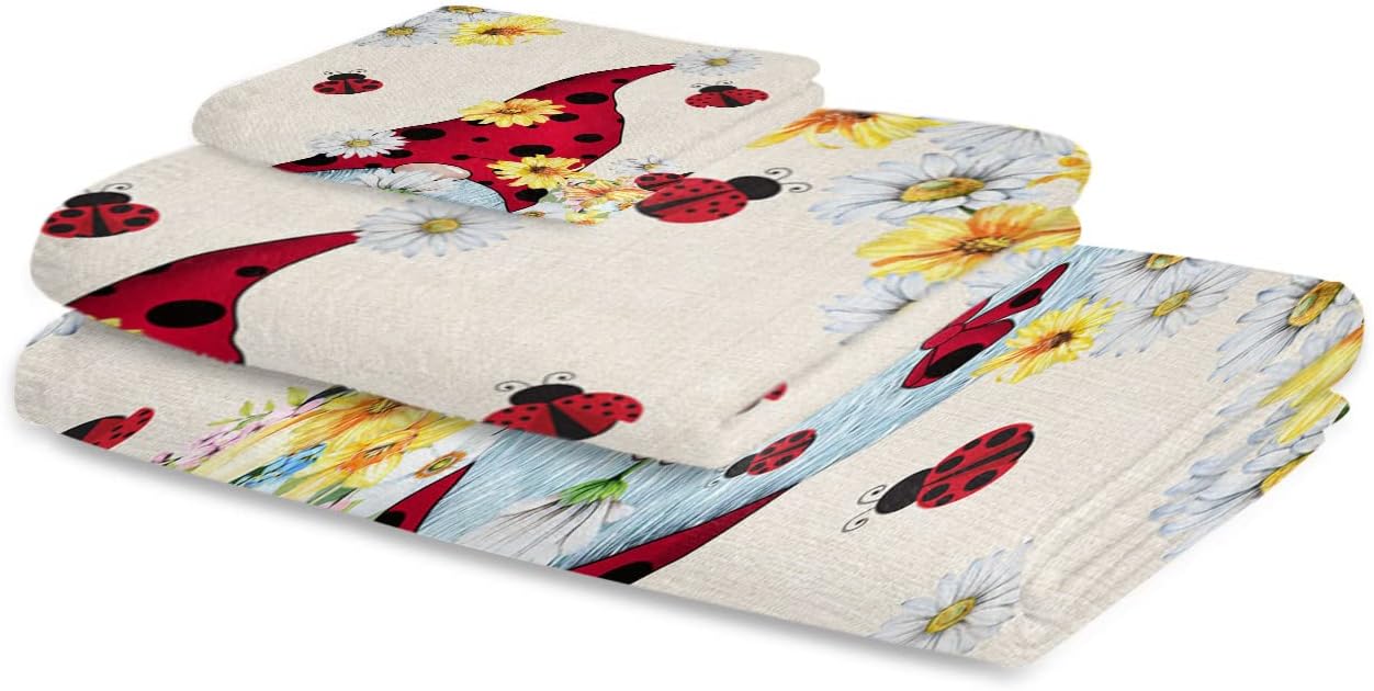 3-Piece Luxurious Bath Towels Set