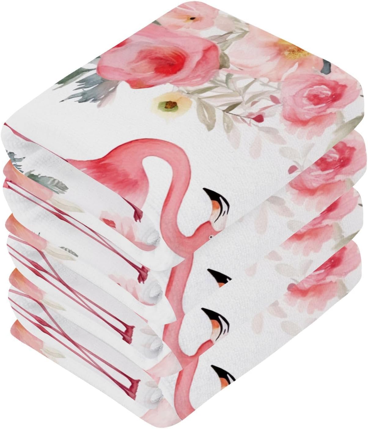 Pink Flamingo Washcloth Set - 2-Pack