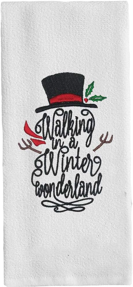 Walking in a Winter Wonderland - Christmas Bath Towels