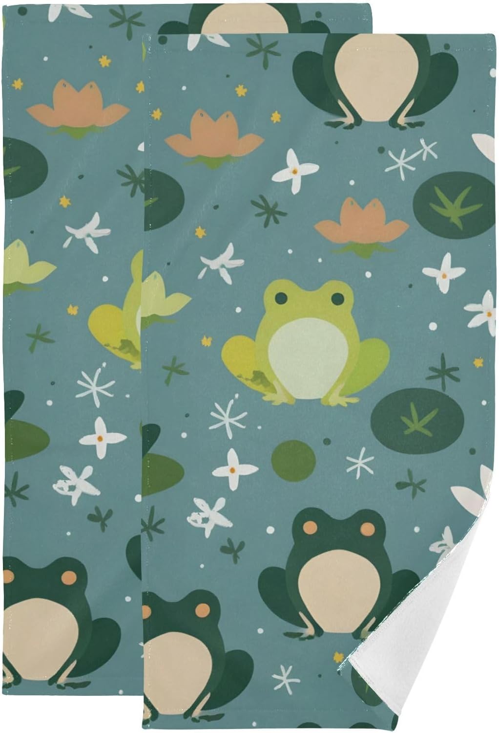 Cute Frogs Ultra-Soft Bath Towels