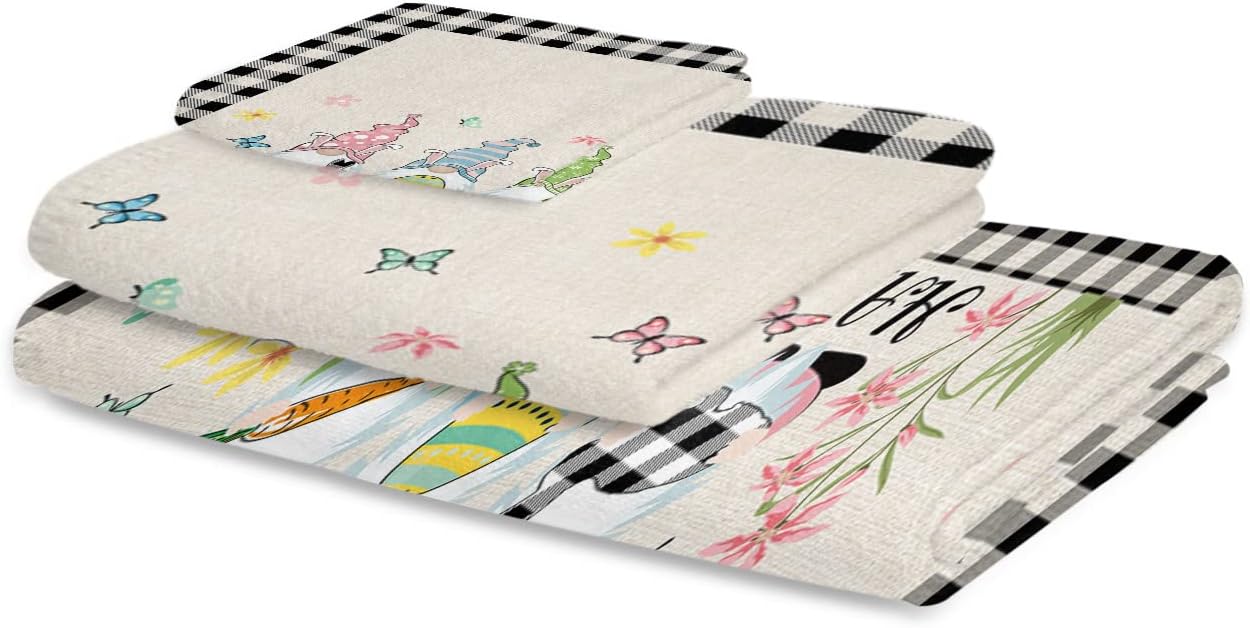 Extraordinary Choice 3-Piece Linen Bath Towels Set