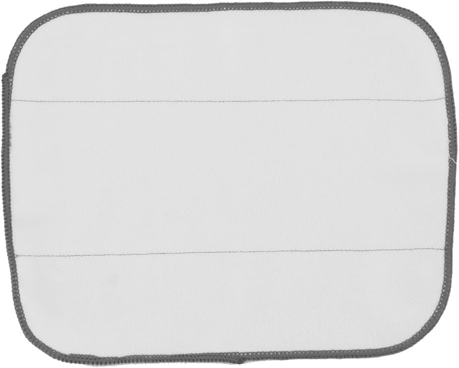 Microfiber Washcloth Set - White Gray