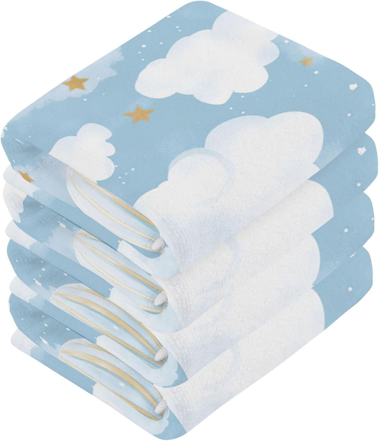 Hot Air Balloon Washcloths