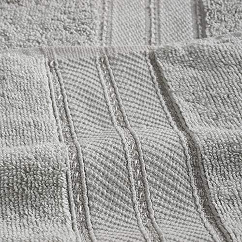 Modern Threads - Luxurious 18-Piece Cotton Towel Set - bath hand and washcloths