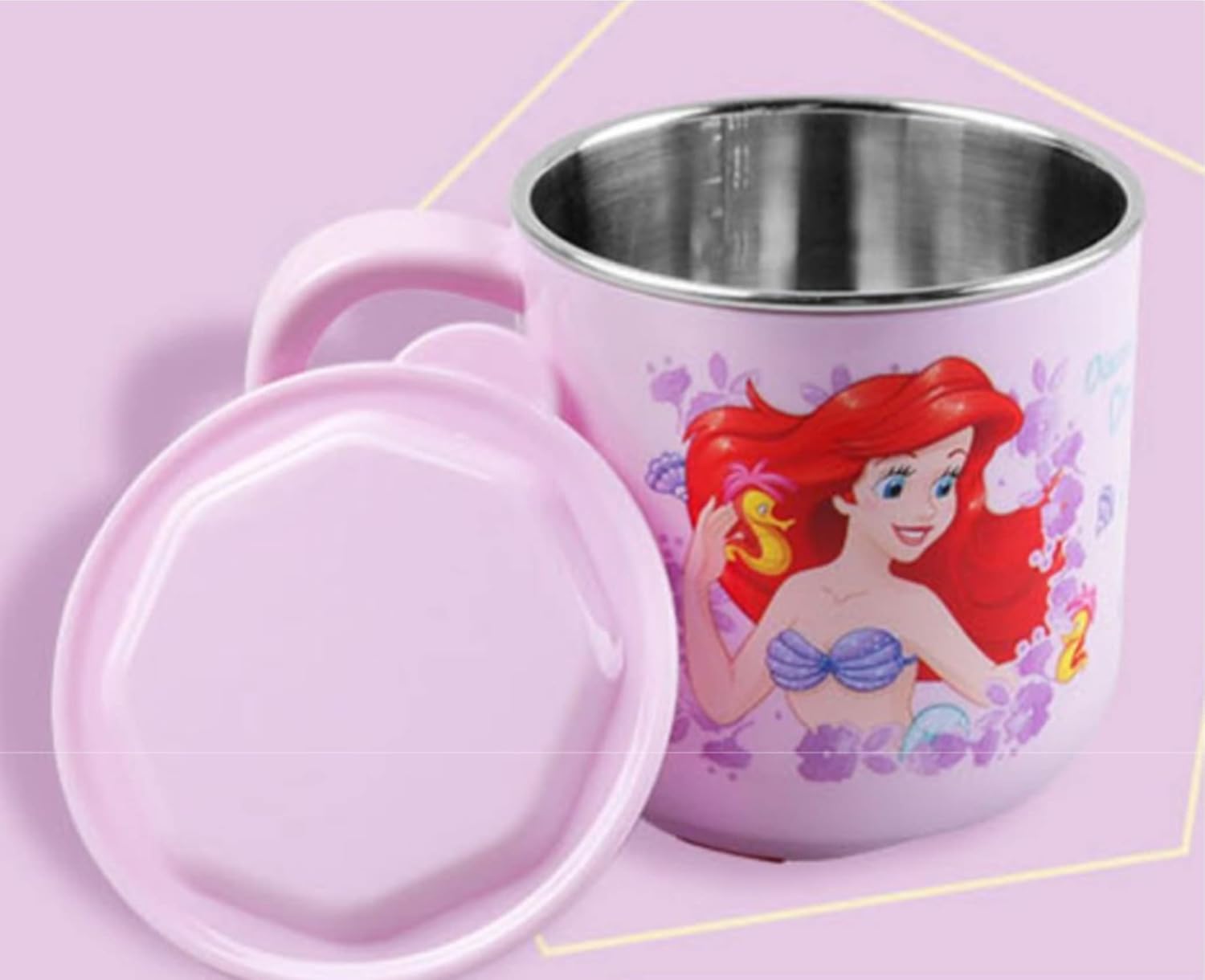 EveryDay Delights Disney Princess Ariel Mermaid Durable Tumbler 250ml