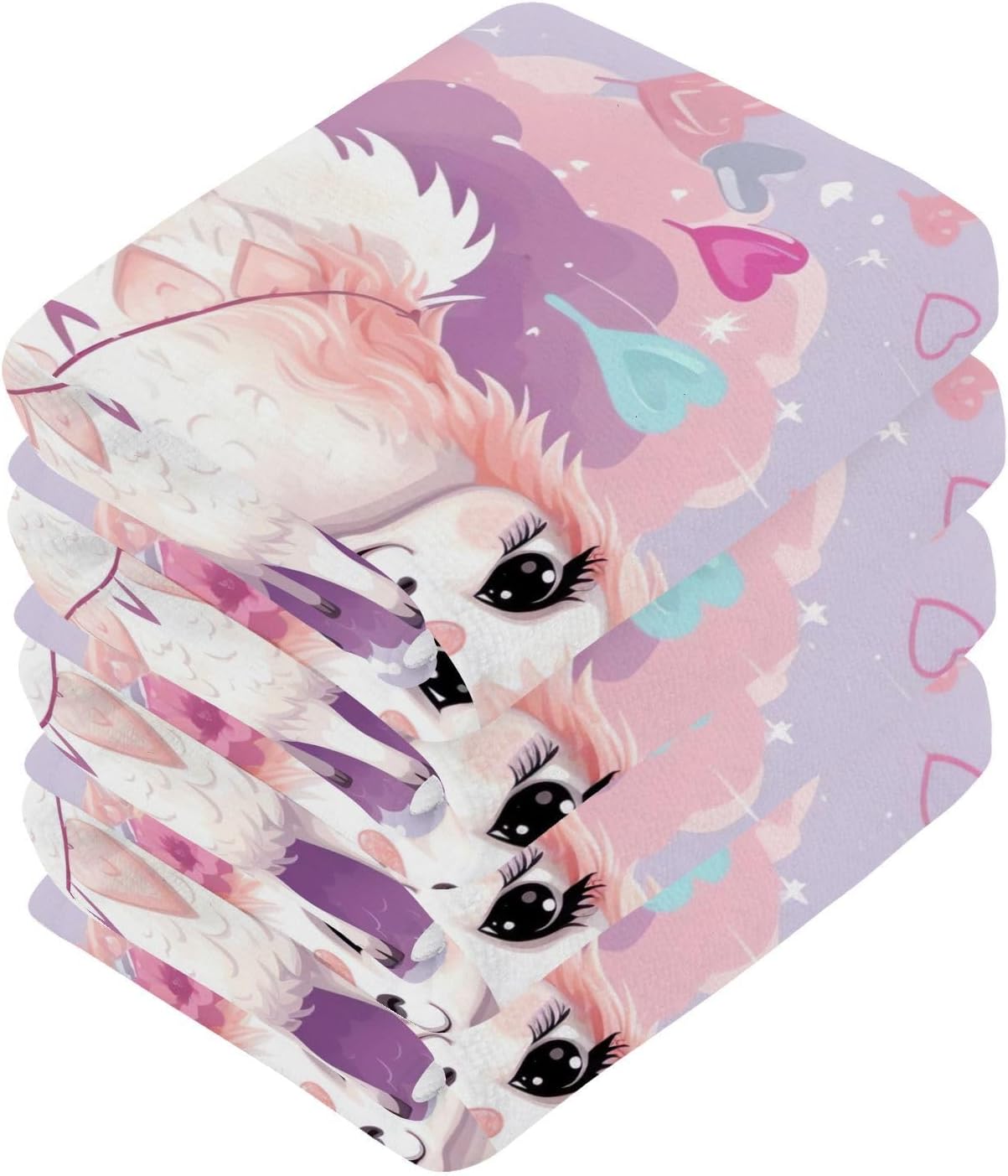 Reusable Washcloth Set for Babies and Adults Soft Absorbent Washable