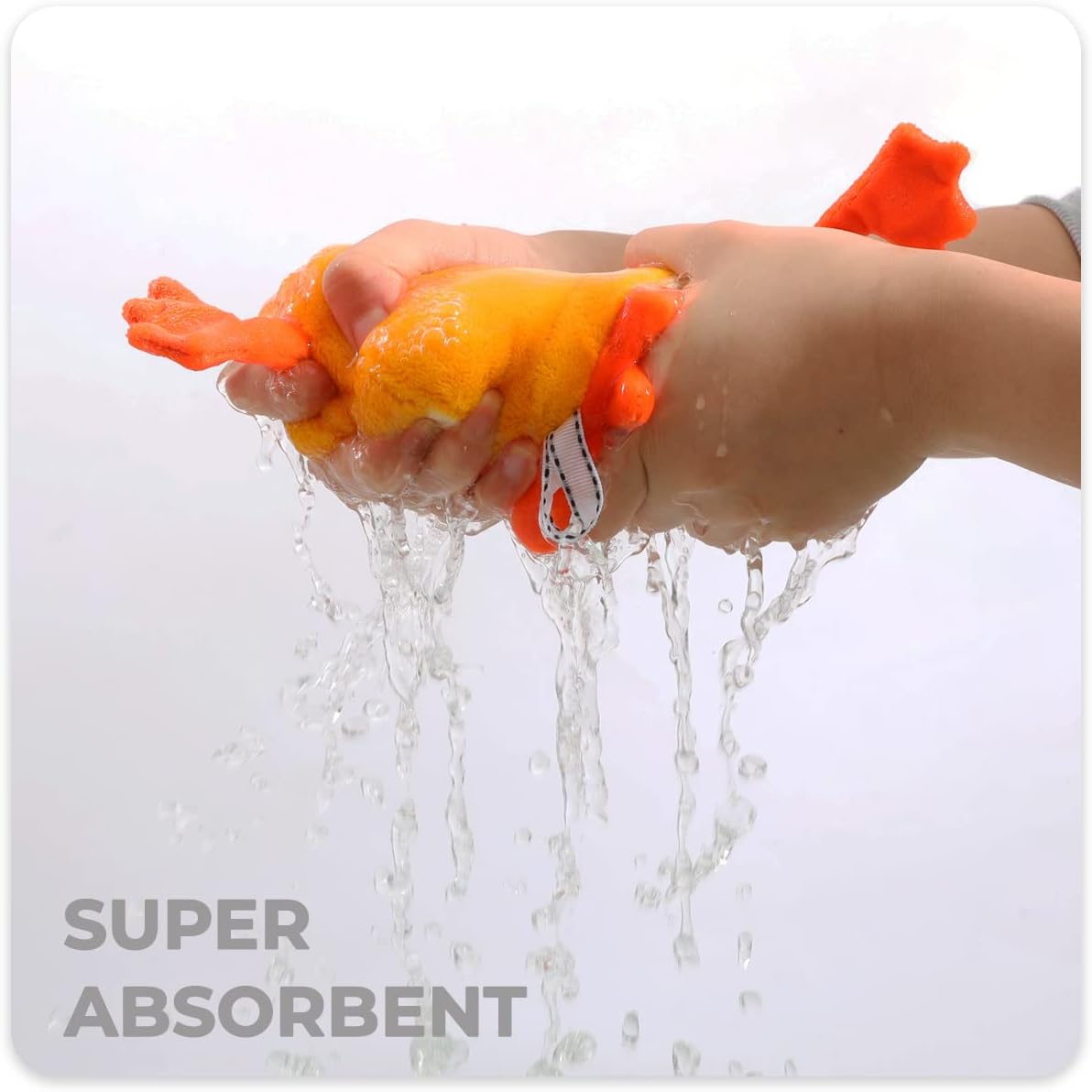 3-Pack Cute Hand Bath Towels