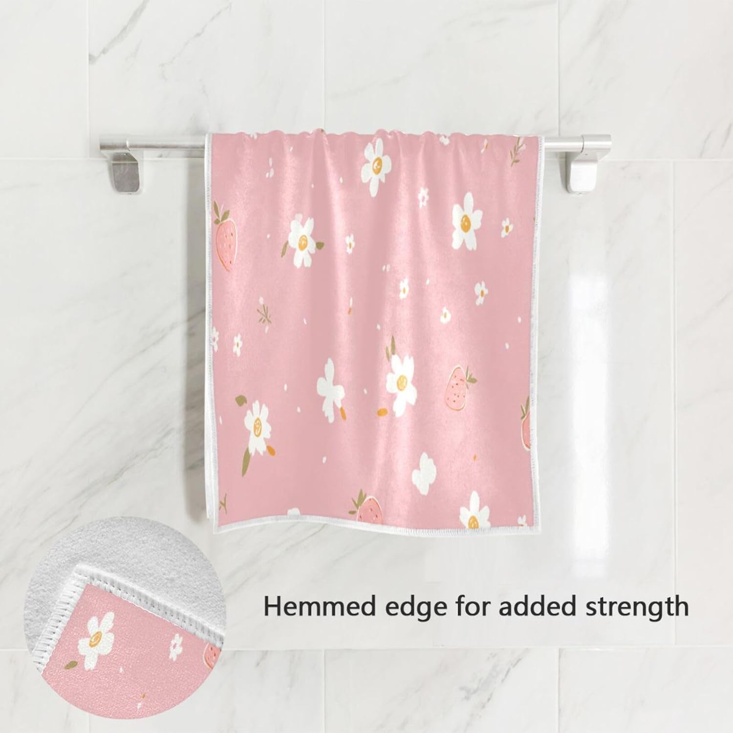 PerfectlySoft Bath Towels for Home and Gym Hand Towels with Unique Design