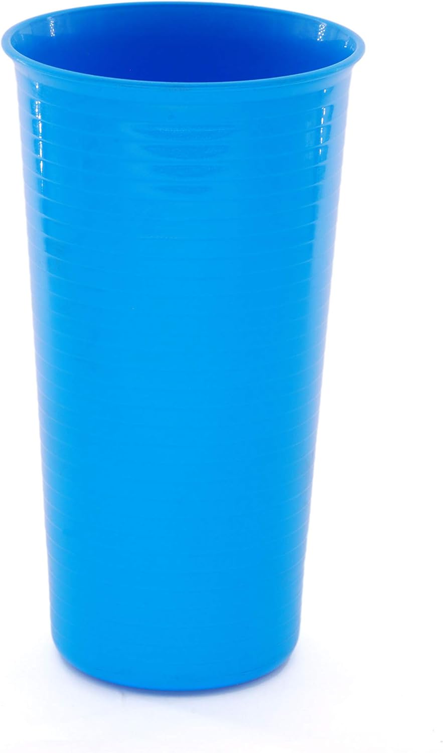 Contemporary Reusable Plastic Tumblers for Parties and Daily Use